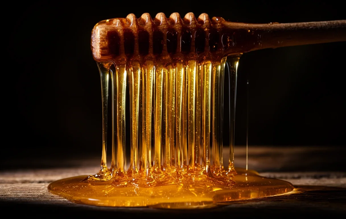 Golden honey